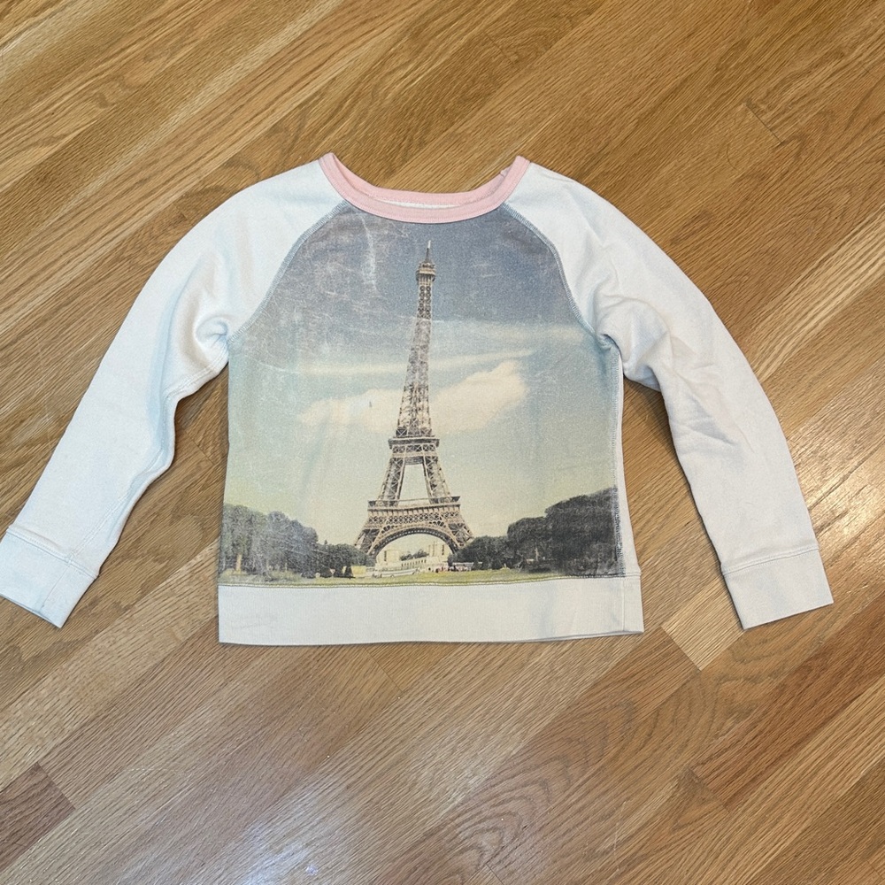 Crewcuts “Eiffel Tower” sweatshirt 🇫🇷💕